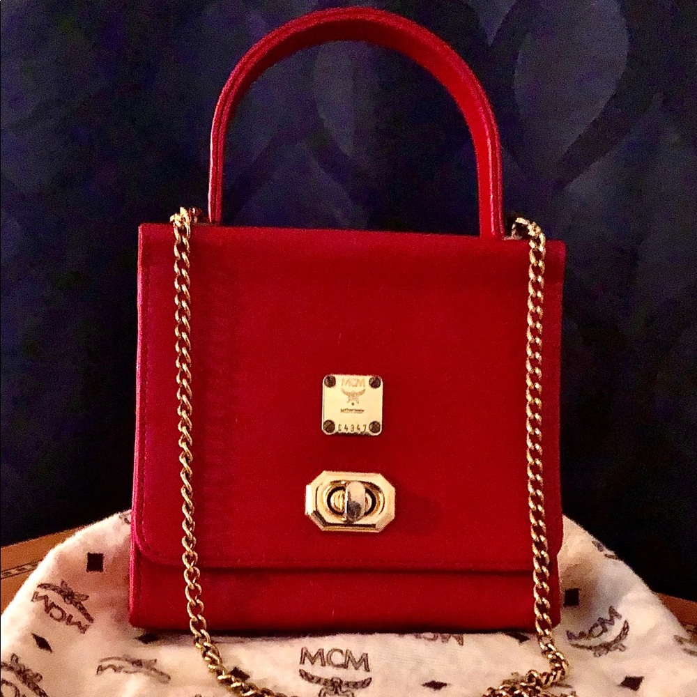 COPY - Authentic Vintage MCM Mini Kelly Shoulder Bag